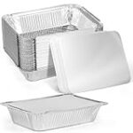 Análisis y comparativa: Las mejores bandejas de aluminio desechables con tapa para hostelería.